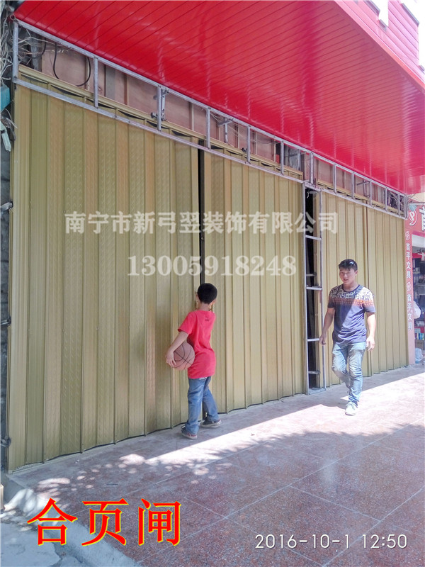 南宁不锈钢栏杆拉闸门安装