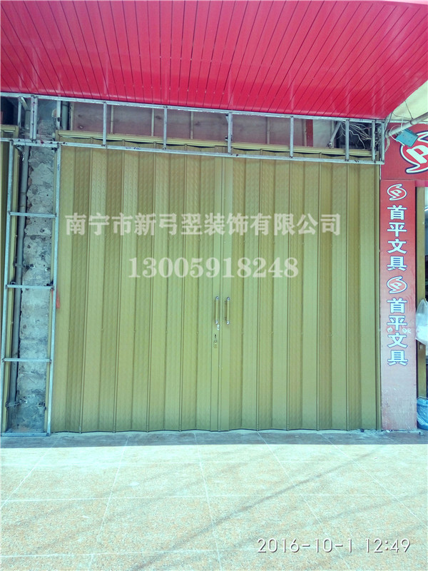 南宁不锈钢栏杆拉闸门安装